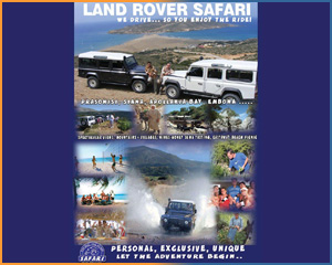 Rhodes Land Rover Safari